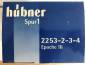 Preview: Hübner 2253-2-3-4 Spur 1 Containerwagen BT 30 Neu für Märklin