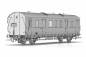 Preview: KM1 Spur 1 Personenwagen Wohn-Schlafwagen D 21 Bauzugwagen 212111a  finescale Räder