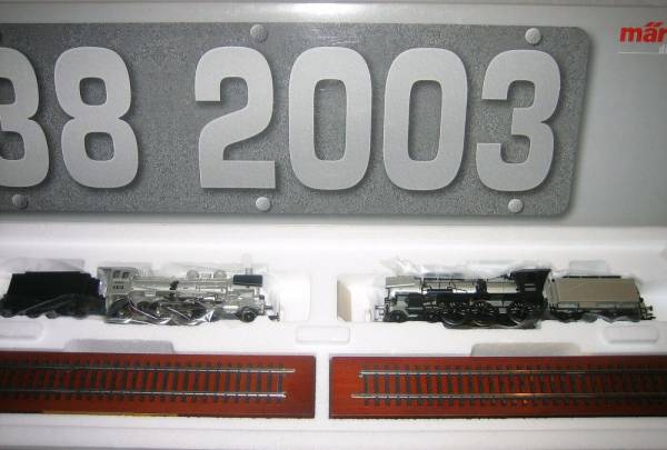 Märklin H0 38  2003 Dampflok Zugset Technologie Neuzustand Originalverpackung