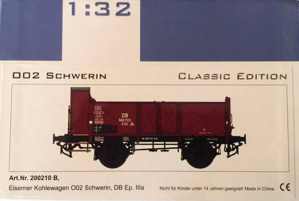 KM1 Spur 1 Waggon Klappdeckelwagen 200210 B Schwerin neu für Märklin Kiss KM1 1