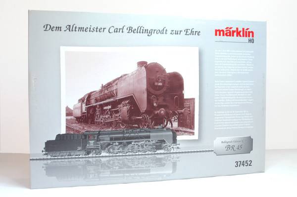 Märklin H0 37452 Dampflok BR 45 Bellingrodt digital Sound Neuzustand