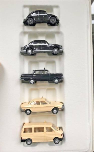 Wiking 99002 Taximodelle von 1947 bis heute BMW VW Opel NSU VW Caravelle neu 1