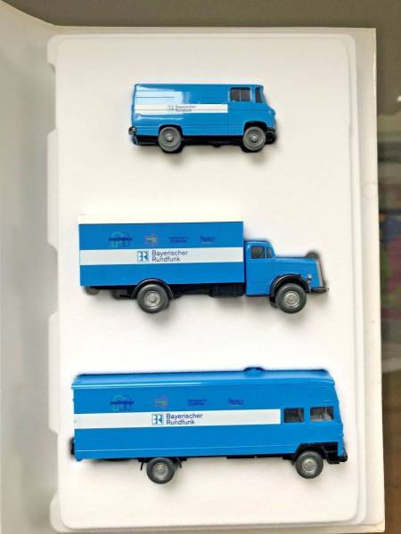 Wiking 99003 Bayerischer Rundfunk LKW Mercedes neu