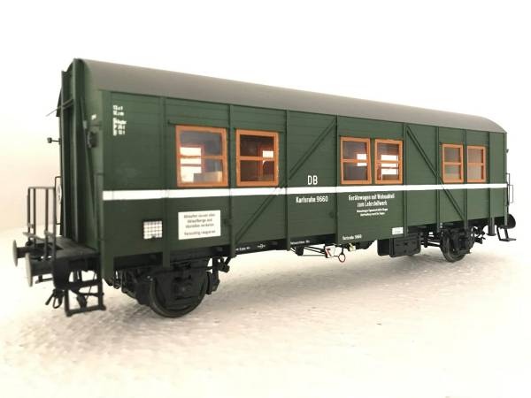 Dingler Spur 1 MCI 43 I-117/4 Bauzugwagen grün DB 9609 Originalverpackung