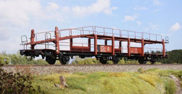 KM1 205506 Spur 1 Waggon Autotransporter Offs55 Messing für Kiss Märklin neu OVP 1