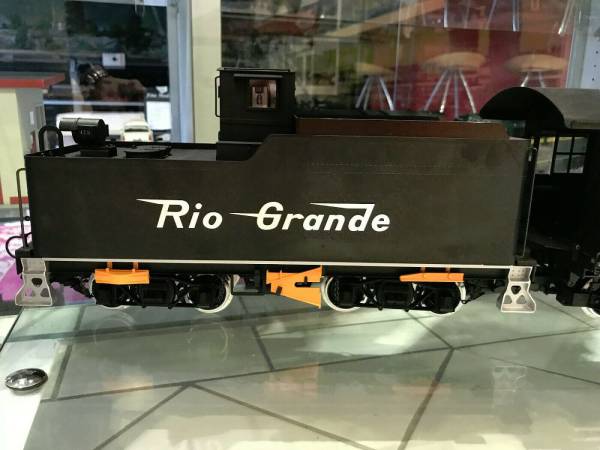Aster Dampflok Spur G  Rio Grande 473 Sound Metall für LGB Kiss