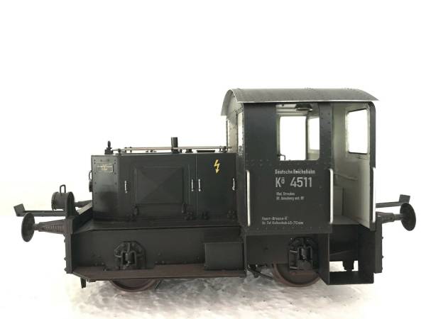 Dingler Spur 1 Diesellok Kö DR 4511 gealtert für Märklin Kiss KM1