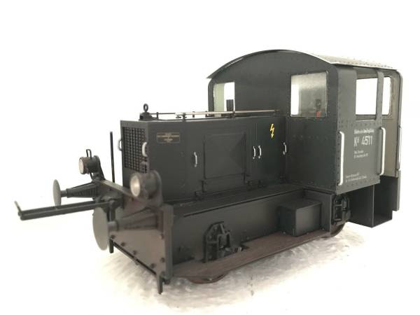 Dingler Spur 1 Diesellok Kö DR 4511 gealtert für Märklin Kiss KM1