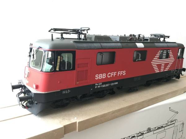 Kiss Spur 1 E-Lok Re 4/4 Sondermodell Digital Sound 4.0 für Märklin KM1 neu OVP  2