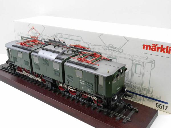 Märklin 5517 Spur 1 E-Lok grün digital Decoder BR 91 03 OVP top Zustand 1