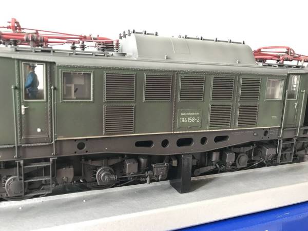 HÜBNER SPUR 1 3025 KROKODIL E194 gealtert E94 Digi Sound für Märklin Kiss KM1 3