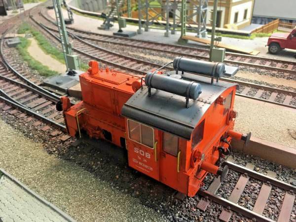 Märklin 5577 Spur 1 Diesellok orange Patiniert Köf  digital  2