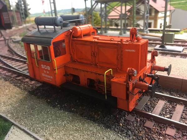 Märklin 5577 Spur 1 Diesellok orange Patiniert Köf  digital 4