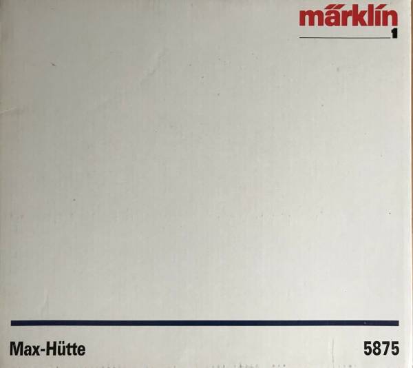 Märklin 5875 Spur 1 Güterwagen Set Max-Hütte top Zustand OVP