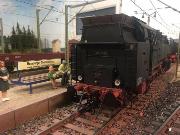 MBW Spur 1 Dampflok BR 85 Varianten ESU 5.0 für Märklin KM1 Kiss gealtert 3