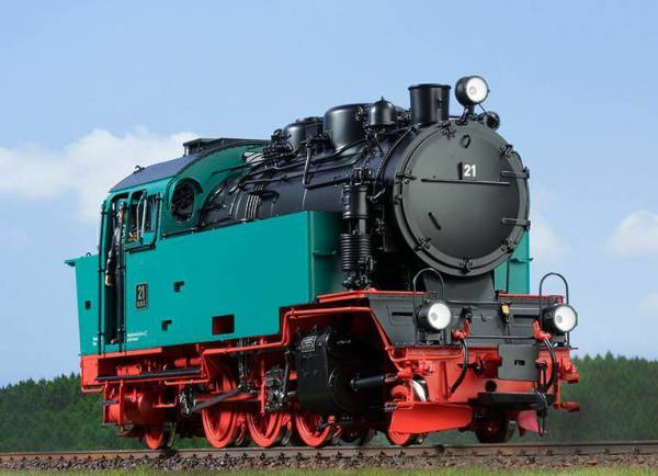 Kiss Spur G 76112 NWE 21 DAMPFLOKOMOTIVE „DIE BALLERINA“ für LGB neu OVP