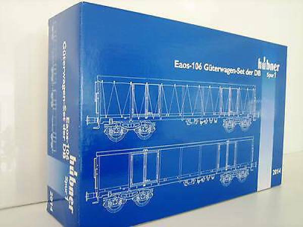 Hübner 2014 Spur 1 EAOS Güterwagenset 106 DB Originalverpackung Neu für Märklin