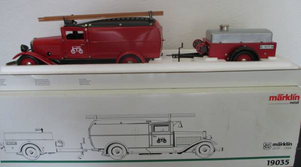 Märklin 19035 Modellauto Feuerwehrauto Insider Modell Neuzustand limitiert