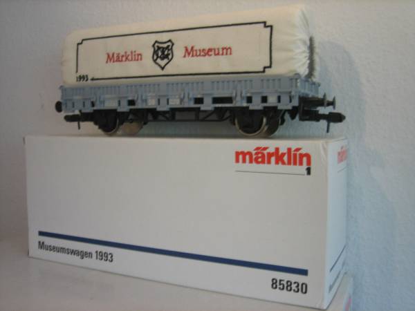 Märklin 85830 Spur 1 Güterwaggon Museumswagen 1993 Originalverpackung