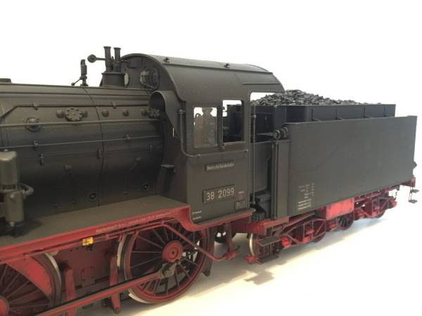 Märklin 55384 Spur 1 Dampflok BR 38 digital gealtert Sound Originalverpackung