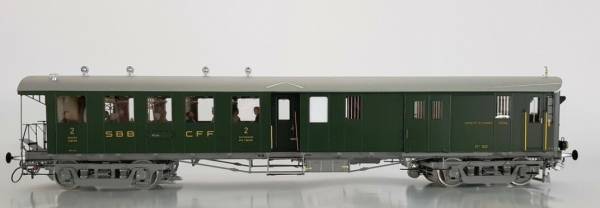 Fine Models Elektro Triebwagen SBB Be 4/6 + Steuerwagen Cft4 versch. Varianten  Spur 0