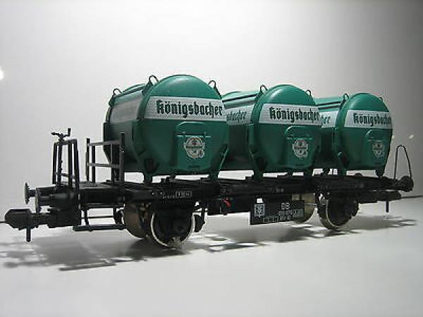 Märklin 58321 Spur 1 Königsbacher Behälterwagen Güterwaggon Neuzustand