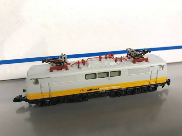 Märklin Spur Z 81551 Lufthansa E-Lok ohne Waggons mit Originalverpackung