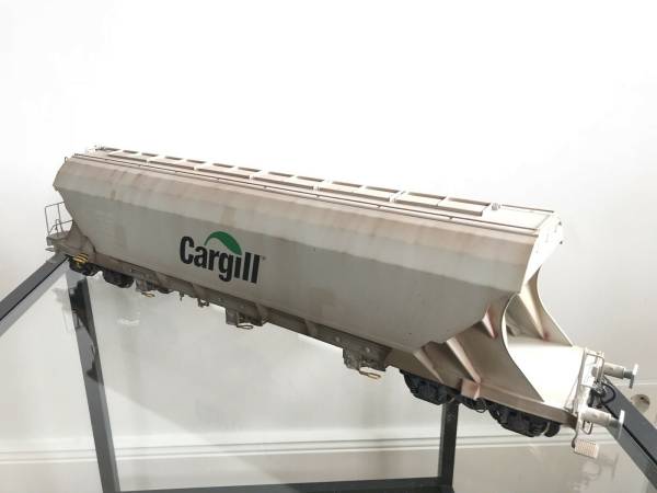 Kiss Spur 1 GETREIDESILOWAGEN Cargill Güterwagen Sondermodell Unikat Gealtert 10