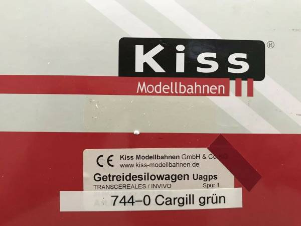 Kiss Spur 1 GETREIDESILOWAGEN Cargill Güterwagen Sondermodell Unikat Gealtert 11