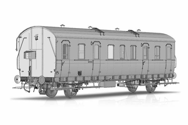 KM1 Spur 1 Personenwagen Wohn-Schlafwagen D 21 Bauzugwagen 202111a oder 202111b