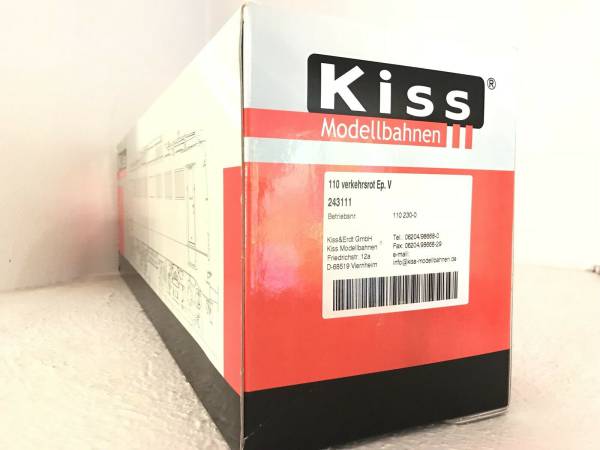 Kiss Spur 1 E-Lok E 110 230-0 digital 243111 gealtert Sound für Märklin KM1 OVP 7