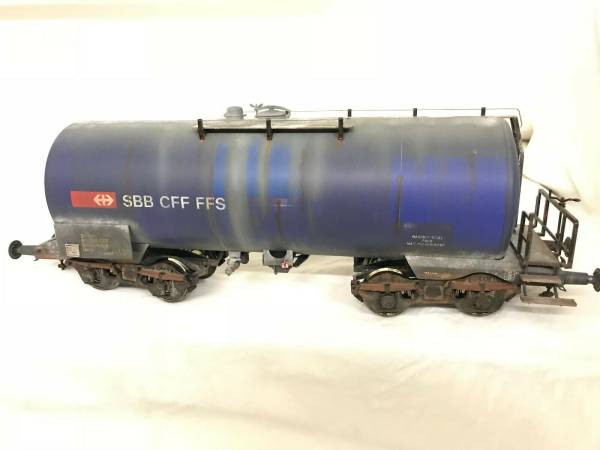 Märklin 58662 Spur 1 Tankwagen SBB patiniert Güterwagen Neuzustand   2