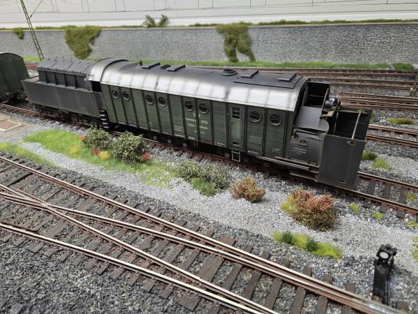Fine Models Spur 1 Dampfschneeschleuder gealtert