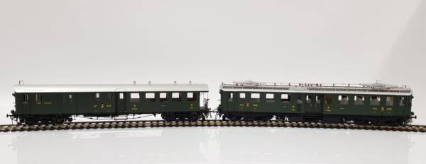 Fine Models Elektro Triebwagen SBB Be 4/6 + Steuerwagen Cft4 versch. Varianten