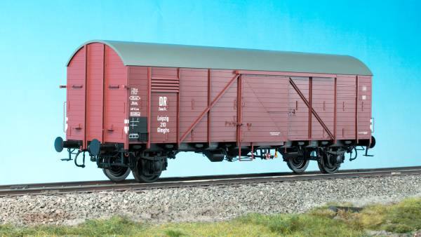 KM1 203703 Spur 1 Güterwagen Glhs Leipzig limitierte Auflage Messing NEM neu