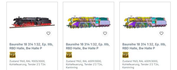 KM1 Lokomotive Spur 1 BR 18 314