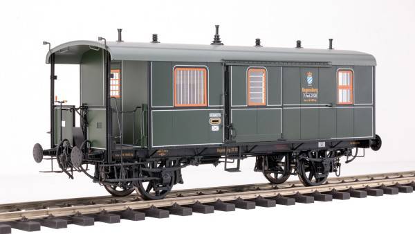 KM1 Spur 1 DB Lokalbahnwagen Set mit Packwagen KPEV NEM für Märklin Kiss - 2.Serie