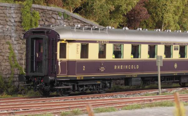 KM1 Spur 1 Rheingold Zugset Wagen 5-teilig mit Becasse Alterung Neuzustand Originalverpackung