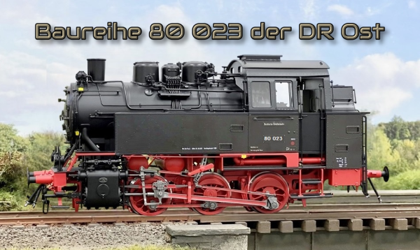 MBW Dampflok Spur 0 BR80 Metall digital 1:45 verschiedene Varianten für Wunder Lenz - BR 80