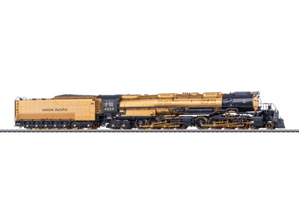 Preview: Märklin Big Boy 39400 Spur H0 Dampflokomotive Reihe 4000 24k gold limitiertes Sondermodell