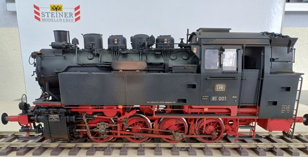 Steiner-Modellwerke-Modellbahn-Spur-1-BR81 004 Dampflok