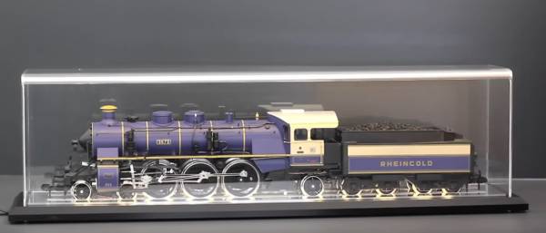 Trainsafe Funktions-Display | Spur I 99 cm Vitrine mit Beleuchtung und Dimmerfunktion