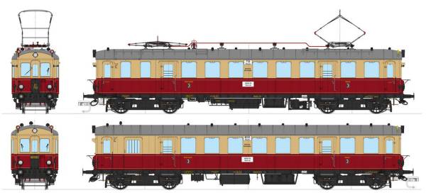 Wunder Spur 1 ET85/ ES85 Triebwagen 14010