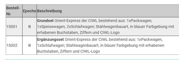 Wunder Spur 1 Orient Express Personenwagen 6-teilig mit Ergänzungsset wie neu OVP