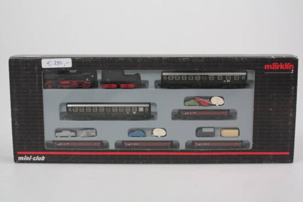 Märklin Z 81428 Zugset Sylt mit Dampflok + Autotransporter Neuzustand OVP