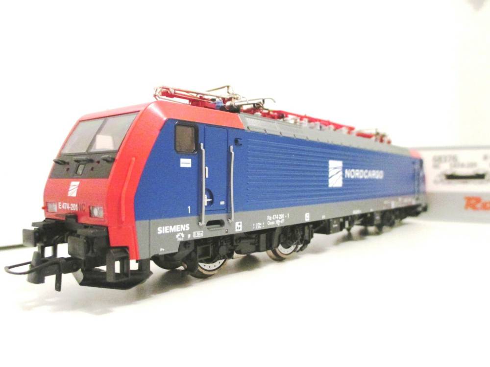 Roco H0 68376 E-Lok 474 Nord Cargo Wechselstrom AC digital  Neu für Märklin