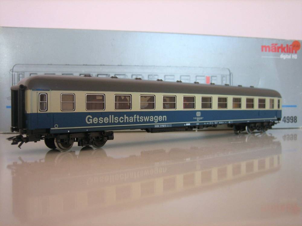 Märklin H0 4998 Waggon Tanzwagen digital Originalverpackung Neuzust.