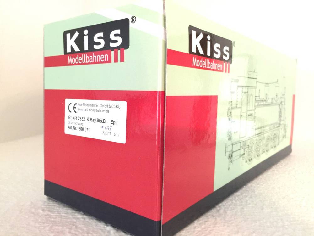 Kiss Spur 1 Dampflok Gtl 4/4 2552 KBst digital 500071 neu OVP 5