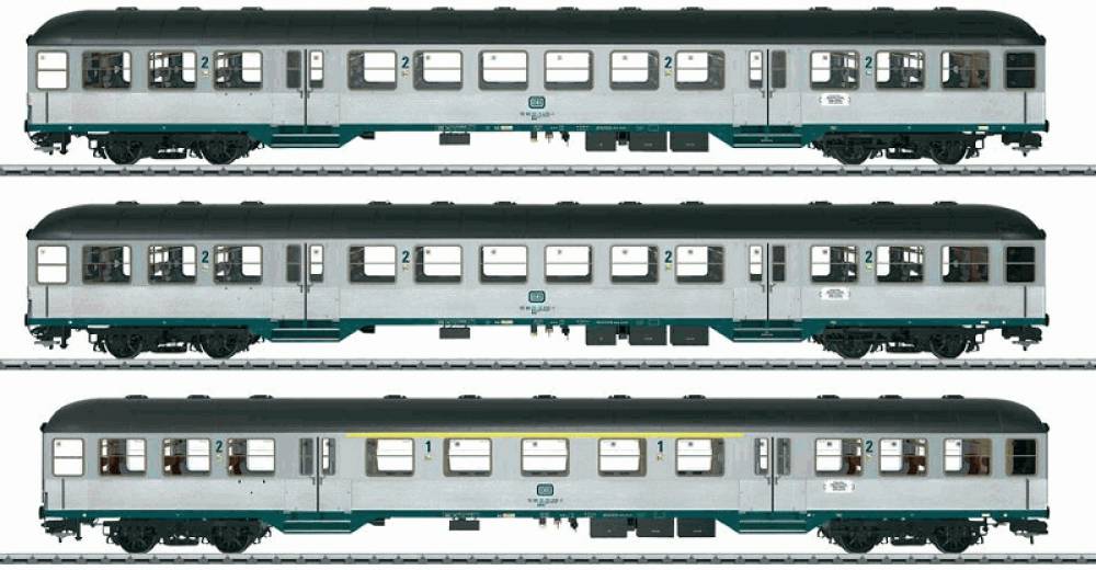 Märklin 58343 Spur 1 Schnellzug-Wagenset Silberlinge neu Originalverpackung