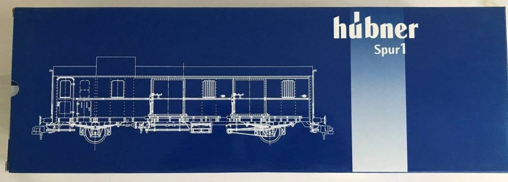 Hübner 20131 Spur 1 Güterwagen Werkstattwagen Umbau aus Pwi-23 Neu für Märklin